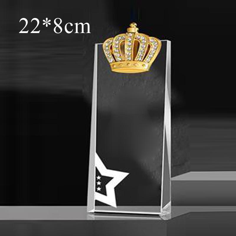 Customized Crystal Trophy with Metal Pendant, Beveled Version Trophy, Customized Award, Company Award, Staff, Free Engraving 1Pc
Customized Crystal Trophy with Metal Pendant, Beveled Version Trophy, Customized Award, Company Award, Staff, Free Engraving 1Pc