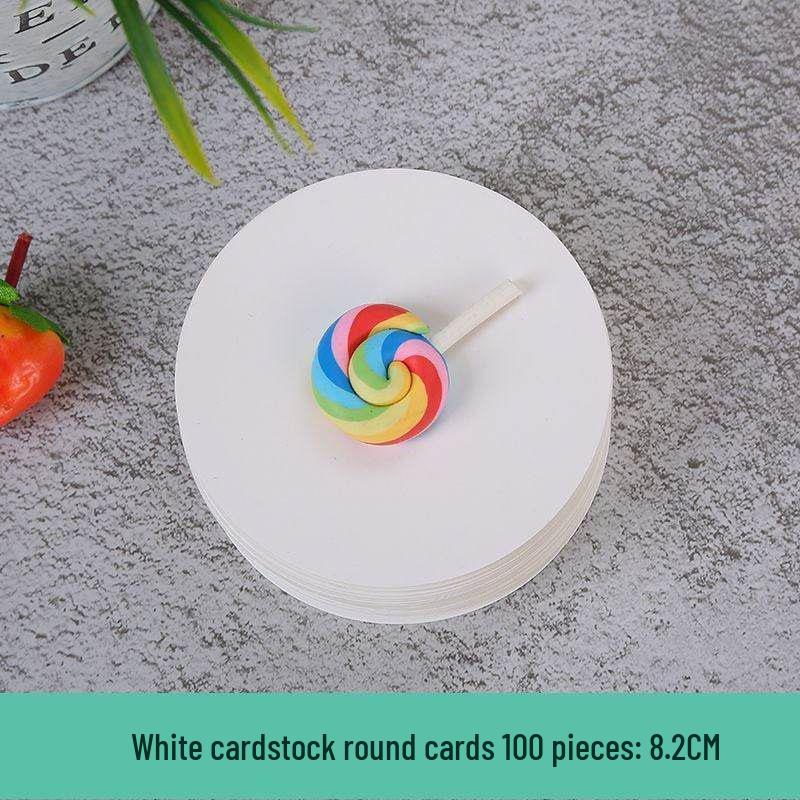 Thick White Cardstock Circles for Handmade Art and Drawing
Thick White Cardstock Circles for Handmade Art and Drawing
