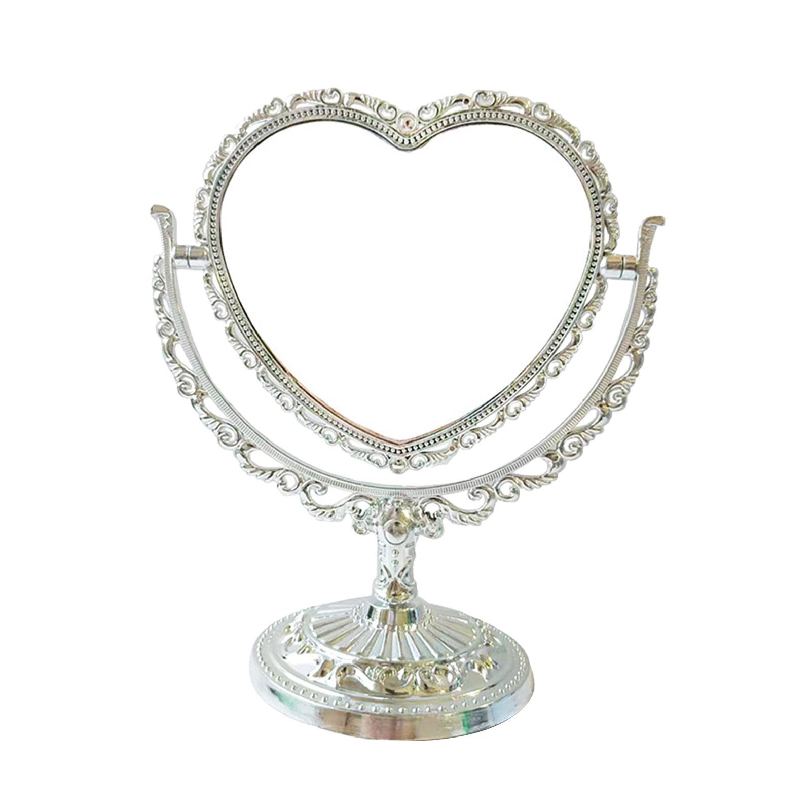 Retro Oval Swivel Tabletop Makeup Mirror 360 Degree Rotation Vanity Mirror for Home Bedroom
Retro Oval Swivel Tabletop Makeup Mirror 360 Degree Rotation Vanity Mirror for Home Bedroom