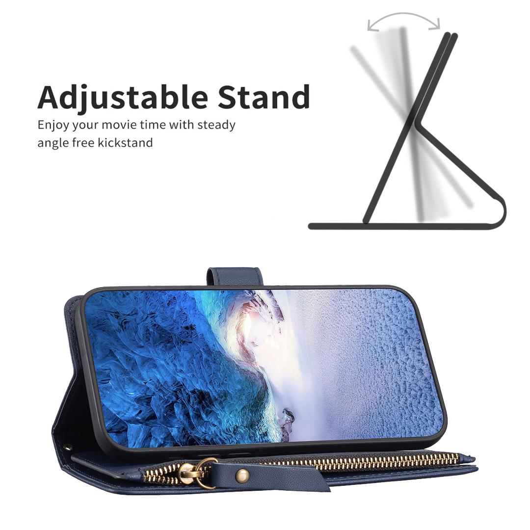 BF Style-19 for Motorola Edge 40 5G PU Leather Wallet Case Stand Anti-drop Cover with Zipper Pocket Blue
BF Style-19 for Motorola Edge 40 5G PU Leather Wallet Case Stand Anti-drop Cover with Zipper Pocket Blue
