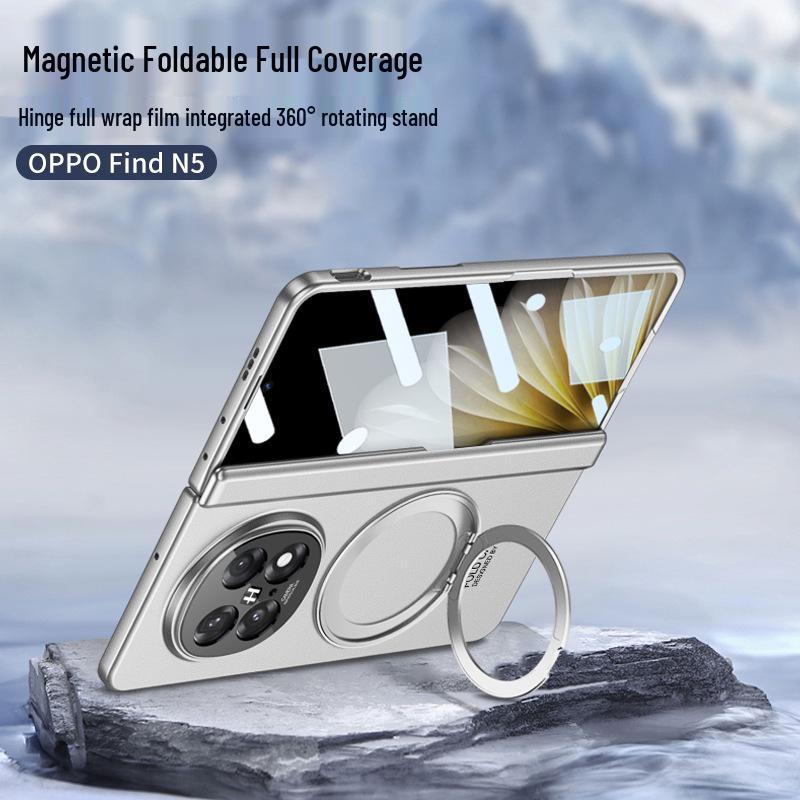 Oppo Find N5 Magnetic Rotating Stand Foldable Phone Case - Durable, Anti-Fall Protection OPPO Find N5
Oppo Find N5 Magnetic Rotating Stand Foldable Phone Case - Durable, Anti-Fall Protection OPPO Find N5