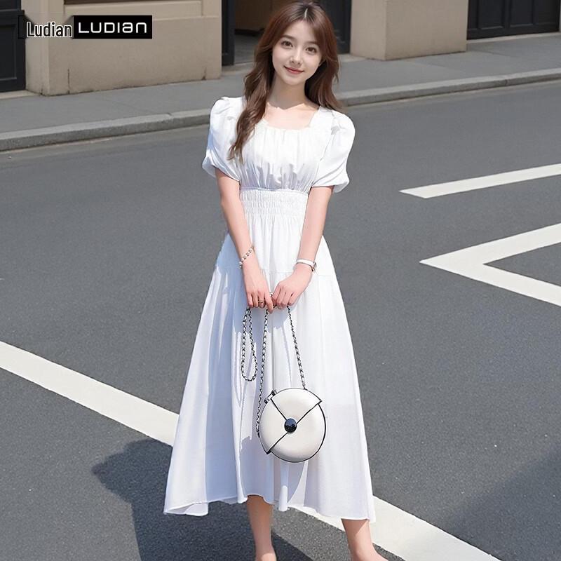 Ludian Women s Square Neck Short Sleeve Dress 185/104A
Ludian Women s Square Neck Short Sleeve Dress 185/104A