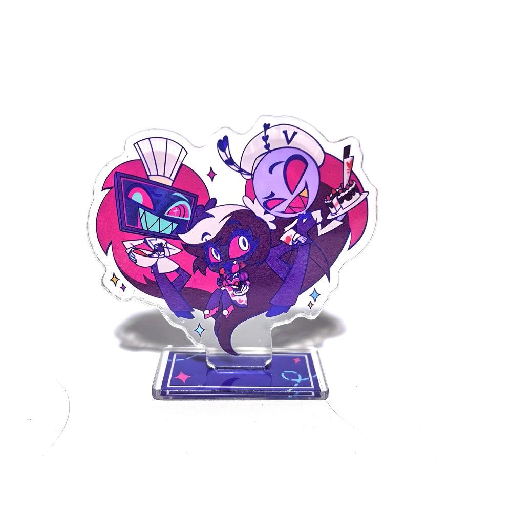 Anime Hazbin Hotel Alastor Morningstar Cosplay Stand Acrylic Cartoon Figure Standing Birthday Gift Bag Decor Collection To Poseable Articulated Scale 8cm
Anime Hazbin Hotel Alastor Morningstar Cosplay Stand Acrylic Cartoon Figure Standing Birthday Gift Bag Decor Collection To Poseable Articulated Scale 8cm