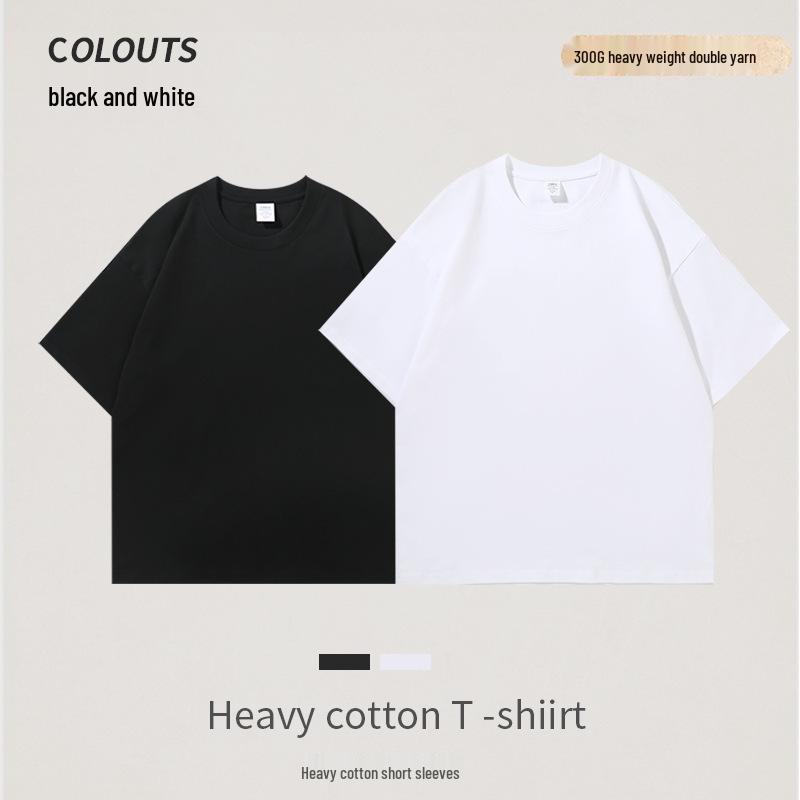 Unisex Loose Fit Heavyweight Pure Cotton Crew Neck T-Shirt - White XL 150-170 jin чёрный
Unisex Loose Fit Heavyweight Pure Cotton Crew Neck T-Shirt - White XL 150-170 jin чёрный