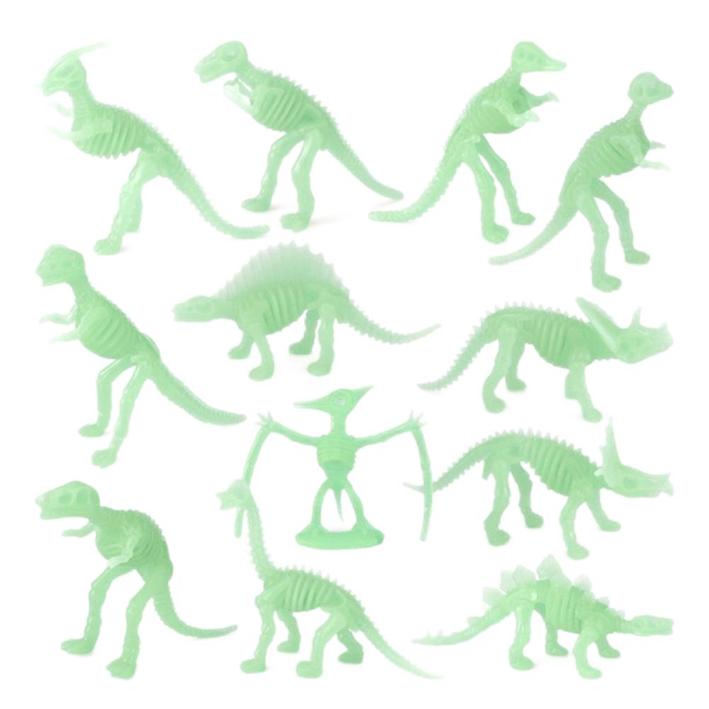 12Pcs Luminous Dinosaur Fossil Skeletons Simulation Tyrannosaurus Rex Brachiosaurus Triceratops
12Pcs Luminous Dinosaur Fossil Skeletons Simulation Tyrannosaurus Rex Brachiosaurus Triceratops