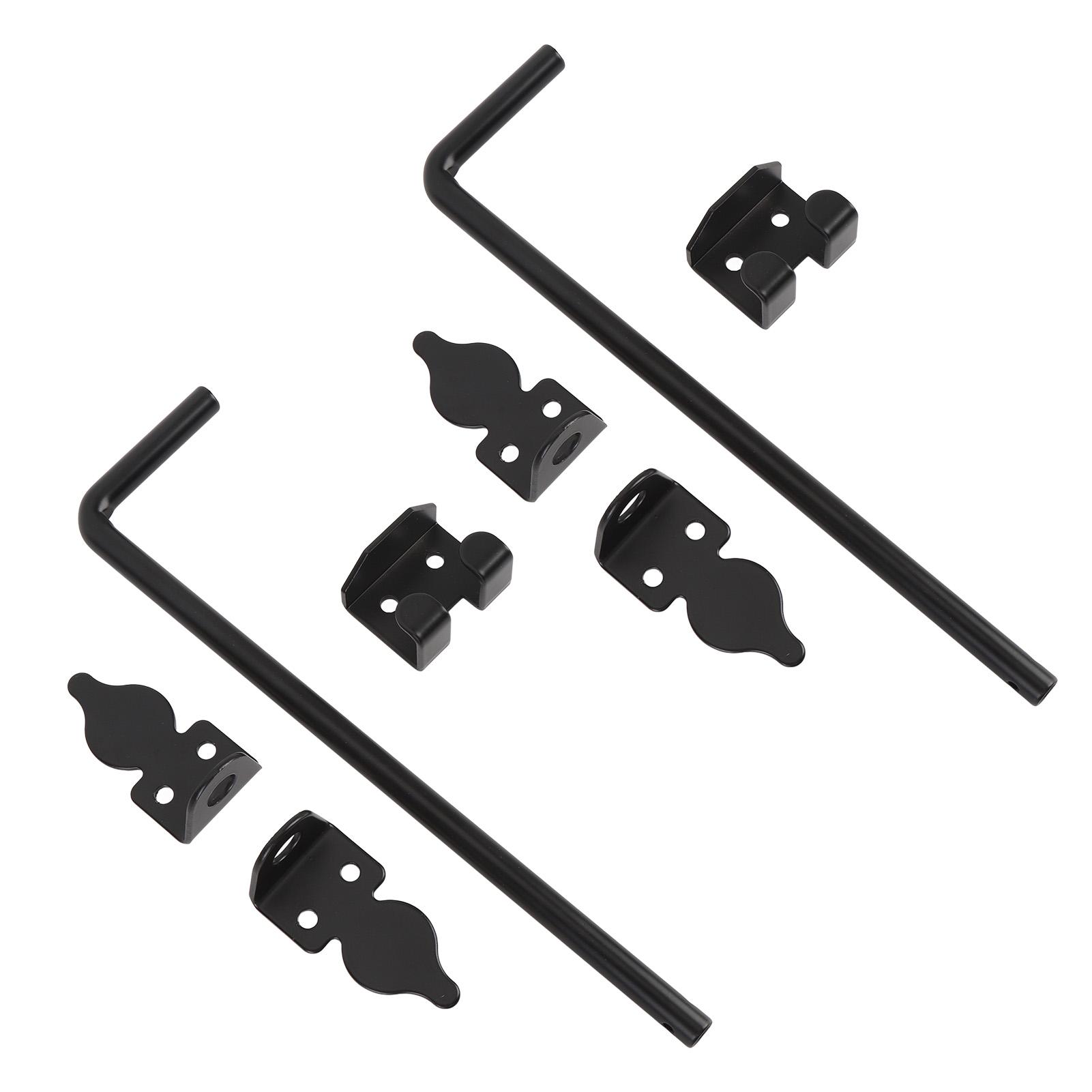 2 комплекта напольных задвижек для ворот 12 дюймов, из углеродистой стали, сверхпрочные, шпингалет для двойных ворот для дома
2 комплекта напольных задвижек для ворот 12 дюймов, из углеродистой стали, сверхпрочные, шпингалет для двойных ворот для дома