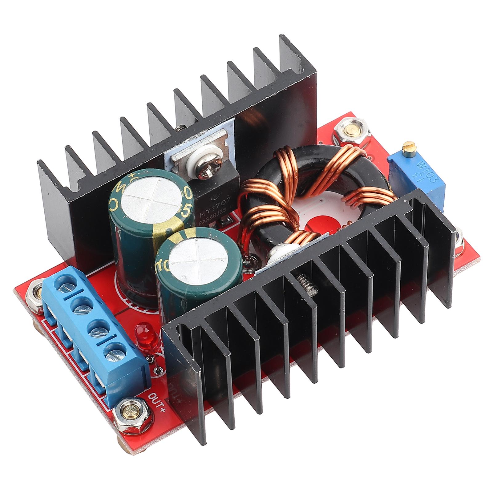 150W DCDC Step Up Converter Adjustable Voltage Power Supply Boost Module 1232V to 1235V
150W DCDC Step Up Converter Adjustable Voltage Power Supply Boost Module 1232V to 1235V