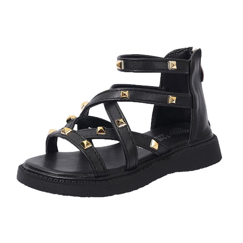 Summer 2026 Girls Stylish Princess Sandals: Soft Sole Roman Style Baby Shoes 25/15.5cm чёрный
Summer 2026 Girls Stylish Princess Sandals: Soft Sole Roman Style Baby Shoes 25/15.5cm чёрный
