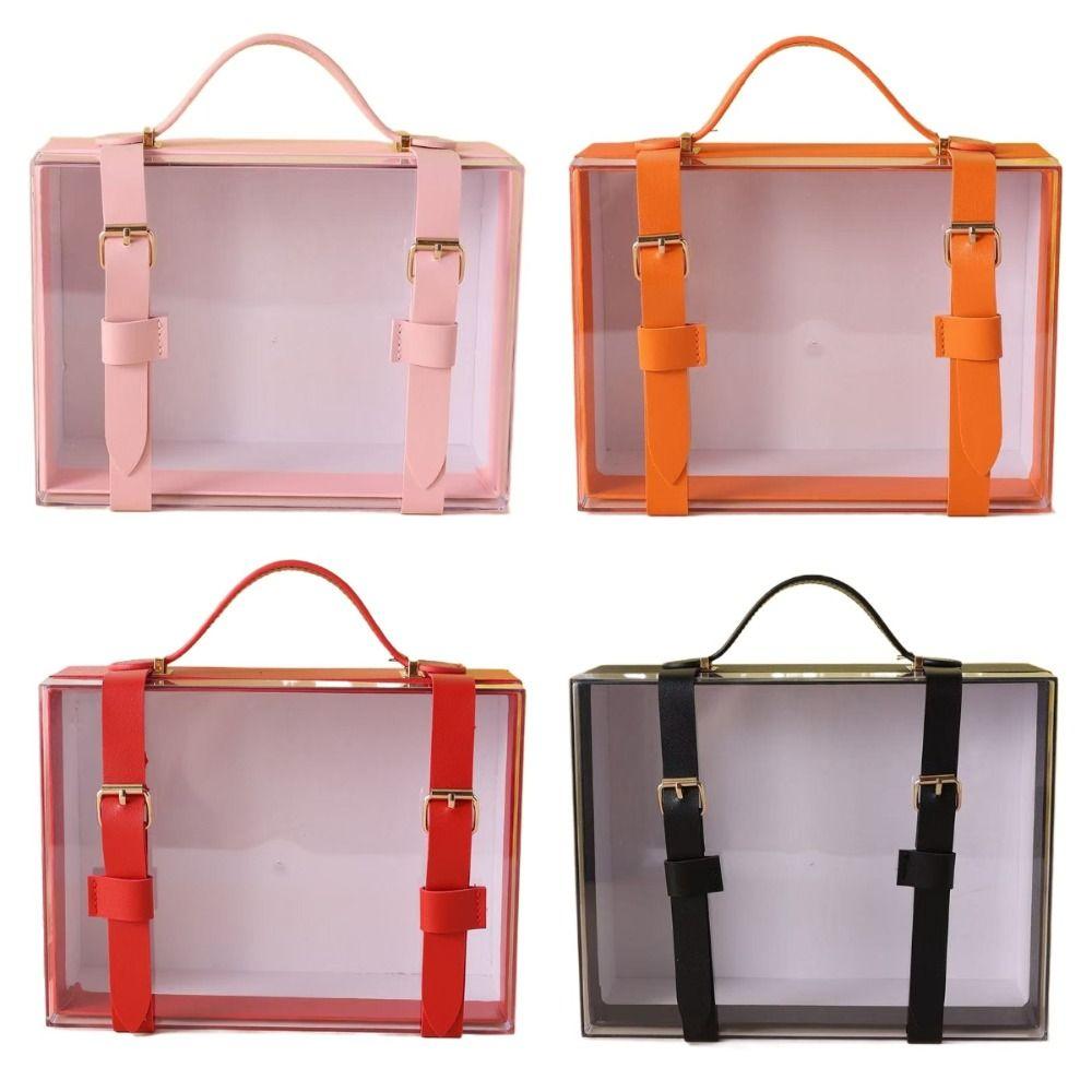 Visible Windows Transparent Gift Box Acrylic Present Box Wedding Candy Packaging Box New Year 23*17*9cm червоний
Visible Windows Transparent Gift Box Acrylic Present Box Wedding Candy Packaging Box New Year 23*17*9cm червоний