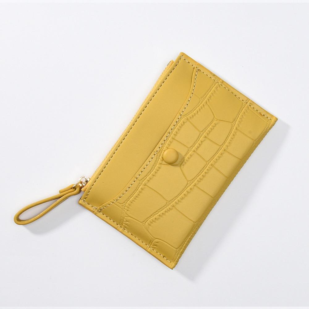New Slim Short Wallet Zipper PU Leather Card Holder Solid Color Money Bag Men жовтий
New Slim Short Wallet Zipper PU Leather Card Holder Solid Color Money Bag Men жовтий