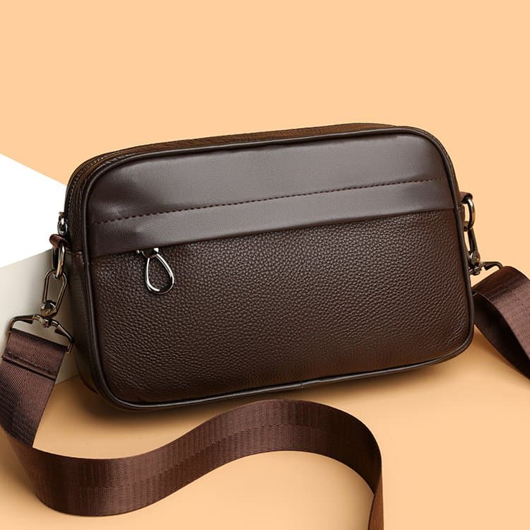 Men s lychee pattern horizontal messenger bag shoulder bag темно-коричневого кольору
Men s lychee pattern horizontal messenger bag shoulder bag темно-коричневого кольору
