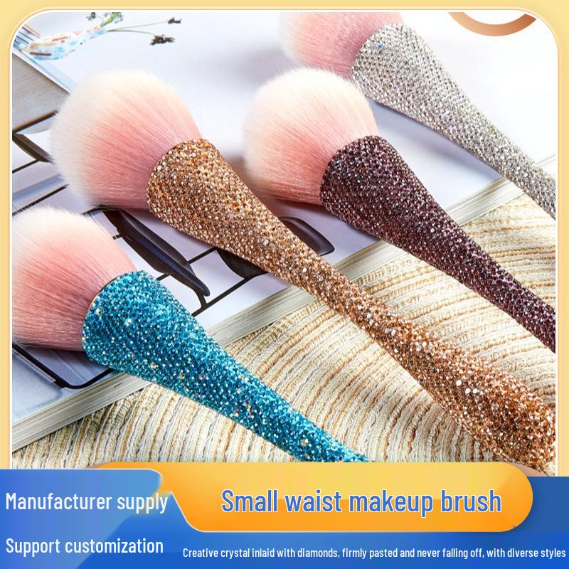 XL Diamond-Studded Soft Bristle Makeup Brush for Highlighting and Nail Art Diamond-Studded Powder Brush
XL Diamond-Studded Soft Bristle Makeup Brush for Highlighting and Nail Art Diamond-Studded Powder Brush