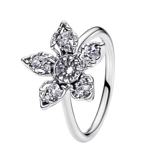 Women Ring Sparkling Rhinestones Inlaid 3D Flower Decor Copper Polished Ring Anniversaries Birthdays Valentine Day Jewelry Gift M
Women Ring Sparkling Rhinestones Inlaid 3D Flower Decor Copper Polished Ring Anniversaries Birthdays Valentine Day Jewelry Gift M