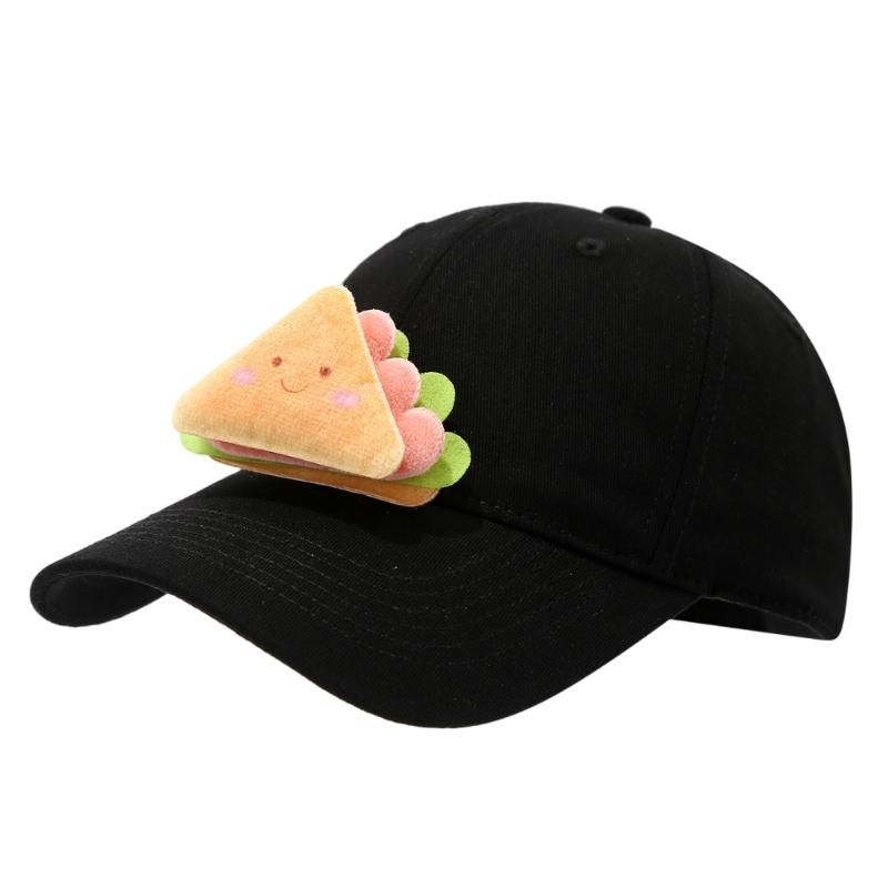 Unique Hamburger Decors Adjustable Cotton Cap Comfortable Headwear For Outdoors
Unique Hamburger Decors Adjustable Cotton Cap Comfortable Headwear For Outdoors