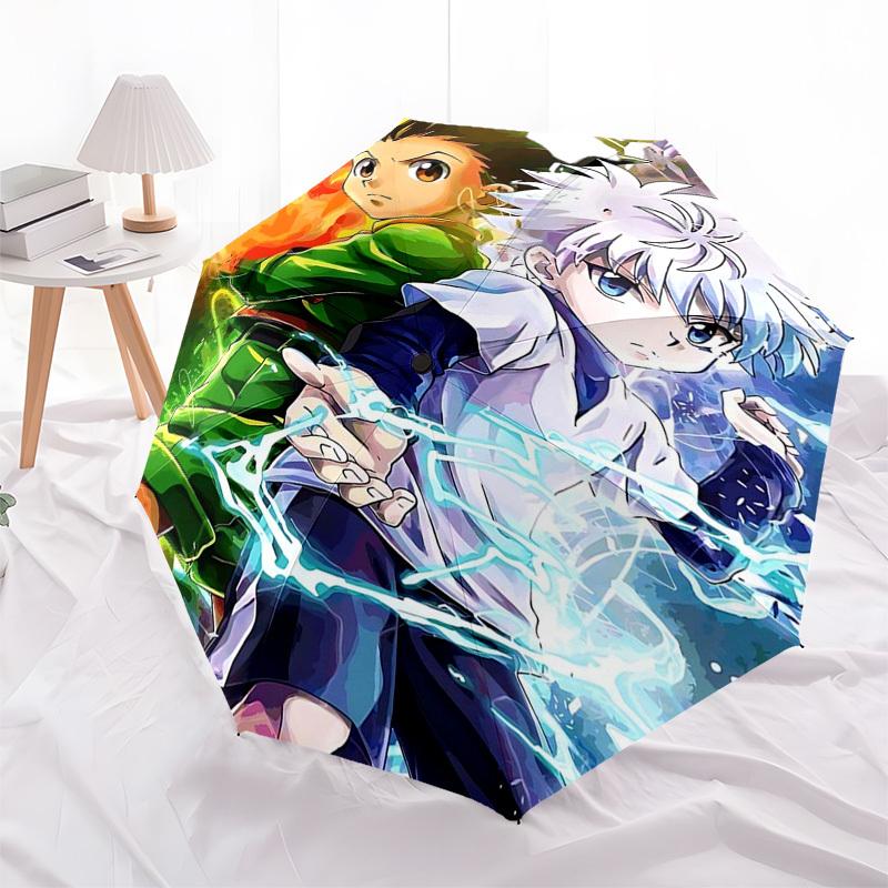 1pc Killua & Gon Anime Characters Automatic Folding Umbrella Portable 3-Fold Design with Iron Frame, Perfect for Outdoor Use, Travel, Daily Life, and
1pc Killua & Gon Anime Characters Automatic Folding Umbrella Portable 3-Fold Design with Iron Frame, Perfect for Outdoor Use, Travel, Daily Life, and