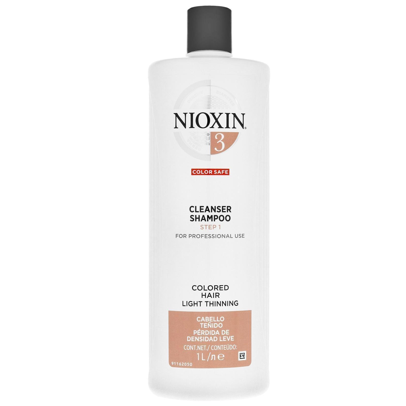 Nioxin System 3 Shampoo Volumizing Weak Fine Hair 1000ml
Nioxin System 3 Shampoo Volumizing Weak Fine Hair 1000ml