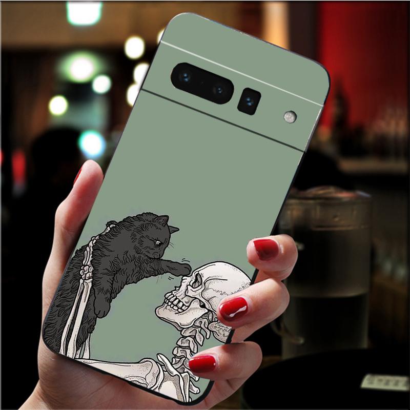 Skeleton Cat Phone Case for Google Pixel 10 9 Pro XL 9A 8 7 6 Pro Pixel 8A 7A 6A Pixel 8 7 6 5 Funda Google Pixel 10
Skeleton Cat Phone Case for Google Pixel 10 9 Pro XL 9A 8 7 6 Pro Pixel 8A 7A 6A Pixel 8 7 6 5 Funda Google Pixel 10