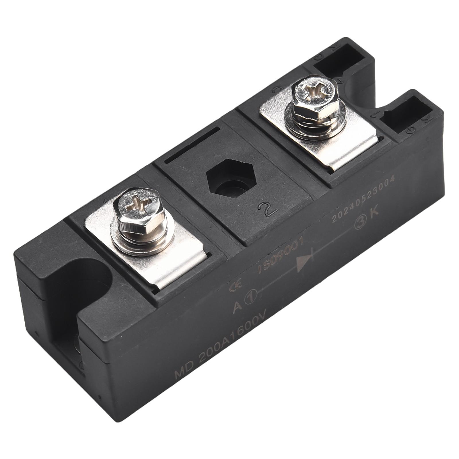 MD200A Антизворотний зарядний діод A1600V Діодний модуль Надійна продуктивність MD200A
MD200A Антизворотний зарядний діод A1600V Діодний модуль Надійна продуктивність MD200A