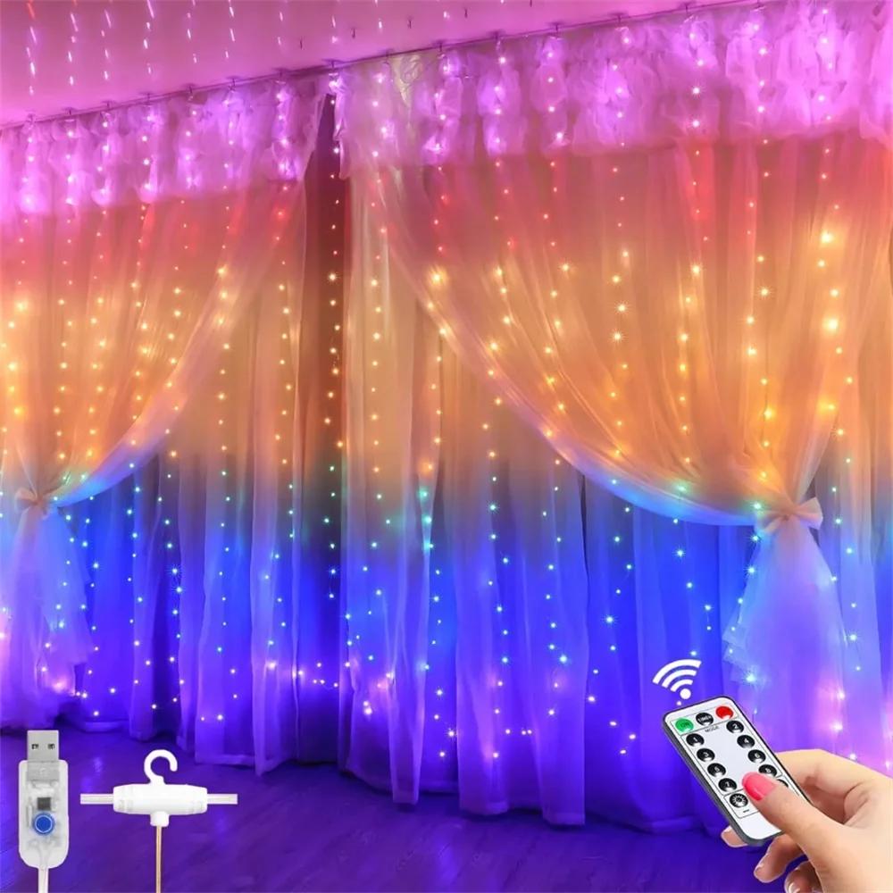 Светодиодные гирлянды для занавесок, гирлянды из медной проволоки для новогоднего рождественского домашнего кемпинга, украшения для вечеринок на открытом воздухе (С Хо 3x2m with hooks разноцветный
Светодиодные гирлянды для занавесок, гирлянды из медной проволоки для новогоднего рождественского домашнего кемпинга, украшения для вечеринок на открытом воздухе (С Хо 3x2m with hooks разноцветный