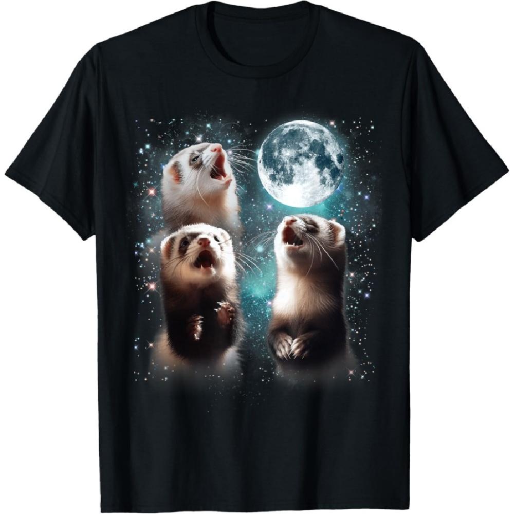 3 Ferret Moon Howling Ferret Head Funny For Men, Women, Kid T-Shirt XXXXXL
3 Ferret Moon Howling Ferret Head Funny For Men, Women, Kid T-Shirt XXXXXL