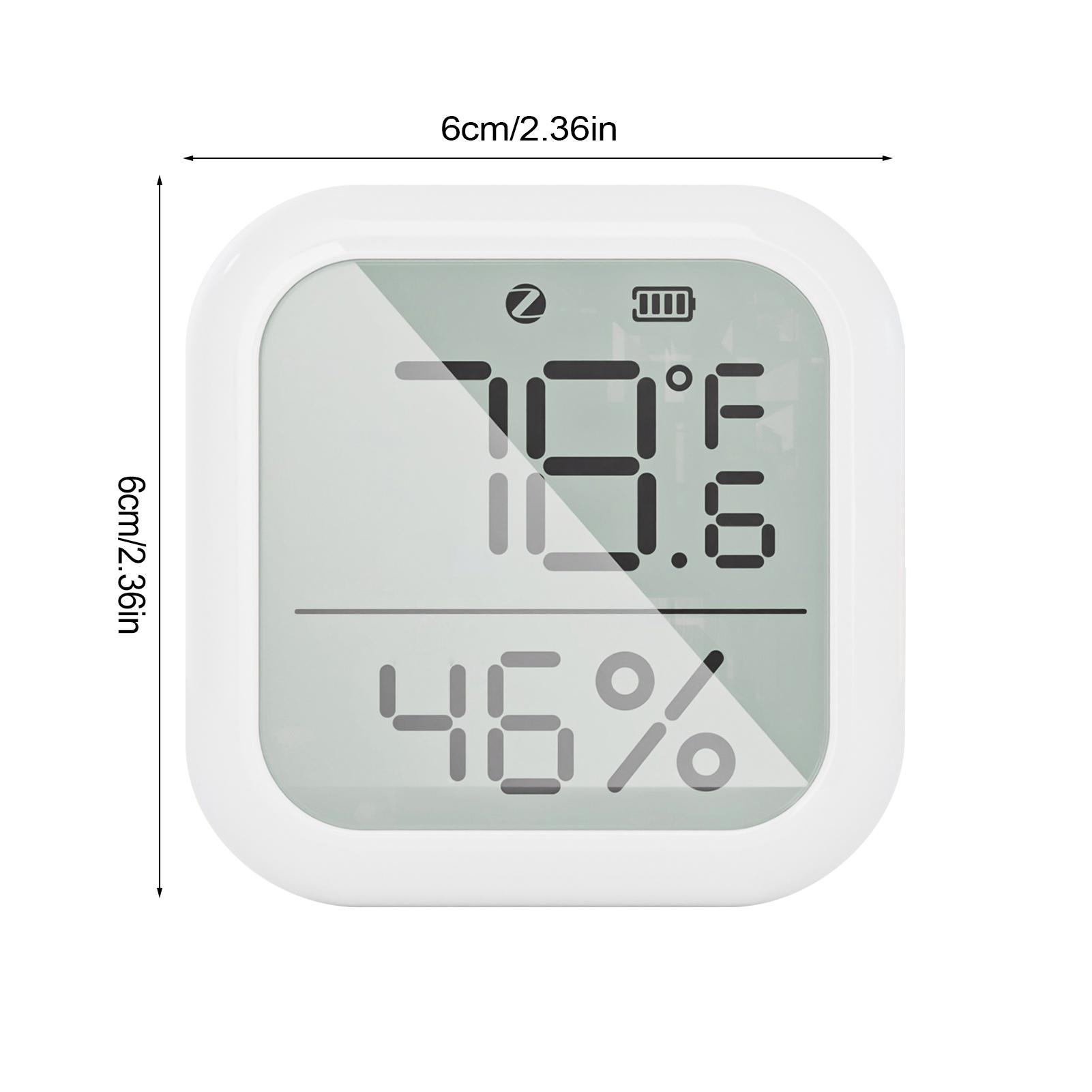 ZigBee Smart Hygrometer Thermometer Indoor Temperature and Humidity Sensor with App Control Large LCD Display Home Remote Monito белый
ZigBee Smart Hygrometer Thermometer Indoor Temperature and Humidity Sensor with App Control Large LCD Display Home Remote Monito белый