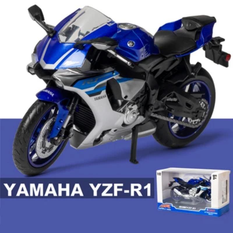 1/12 Yamaha YZF R1 Спортивний гоночний мотоцикл зі сплаву Симуляція Литий метал Модель кросового мотоцикла Колекція Дитяча іграшка Подарунок синій
1/12 Yamaha YZF R1 Спортивний гоночний мотоцикл зі сплаву Симуляція Литий метал Модель кросового мотоцикла Колекція Дитяча іграшка Подарунок синій