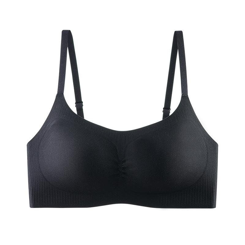 Traceless underwear, small breasts are comfortable to gather, no steel ring, soft support, double breasts, anti-sagging fixed cup bra XL 38/85 чорний
Traceless underwear, small breasts are comfortable to gather, no steel ring, soft support, double breasts, anti-sagging fixed cup bra XL 38/85 чорний