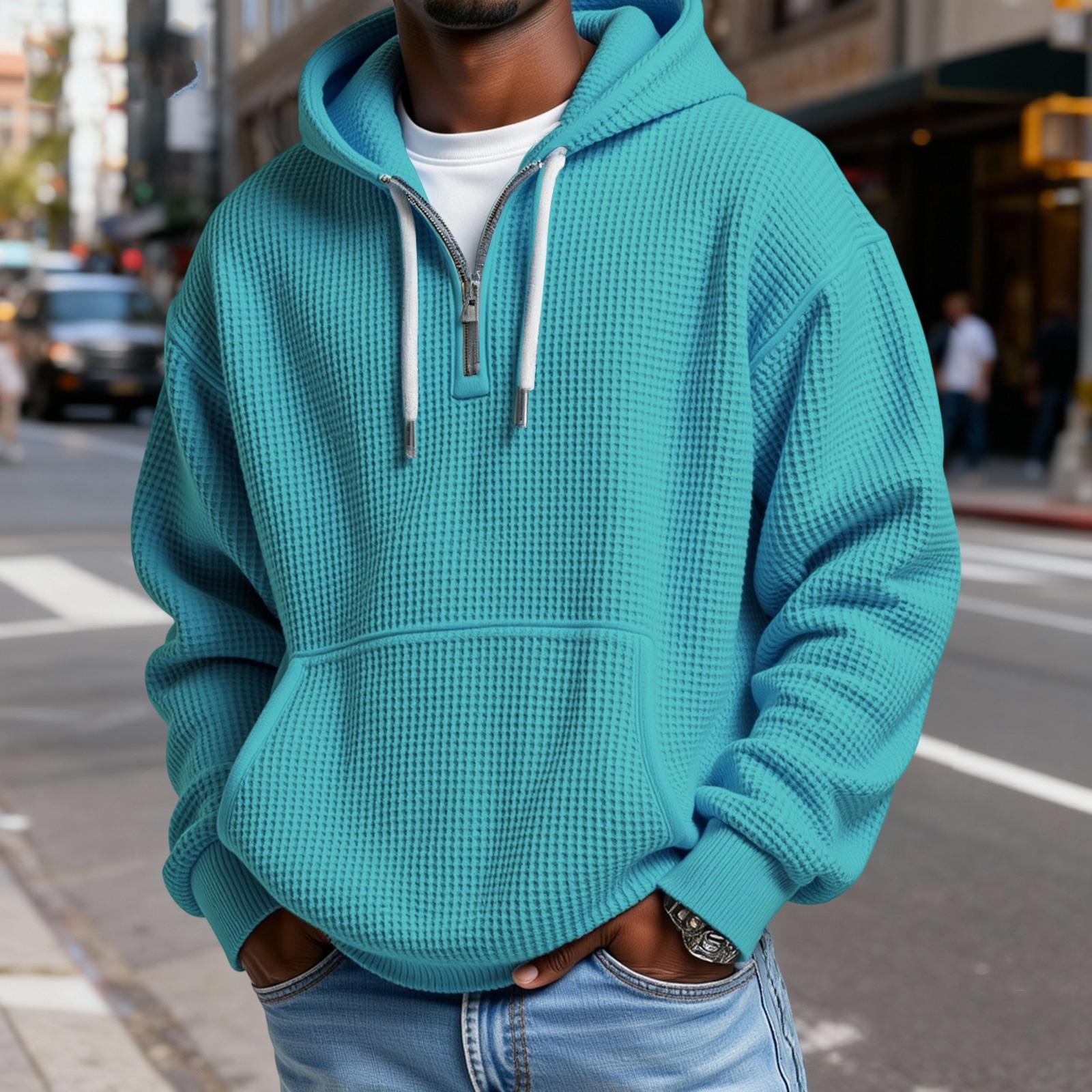 Mokaloha Men s Casual Solid Color Zipper Long Sleeve Hooded Sweatshirt, Everyday Zipper Casual Long Sleeve T-Shirt L
Mokaloha Men s Casual Solid Color Zipper Long Sleeve Hooded Sweatshirt, Everyday Zipper Casual Long Sleeve T-Shirt L