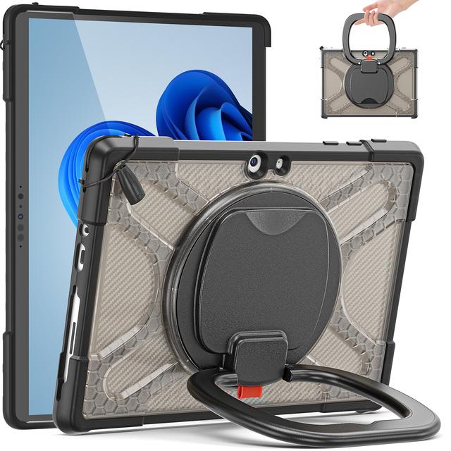 Heavy Duty Case For Microsoft Surface Pro 10 9 8 7 6 5 4 Hybrid Cover For Go 1 2 3 4 With Handle Grip Keyboard Connect Featrure Surface Go 1-2-3-4 темно-коричневого кольору
Heavy Duty Case For Microsoft Surface Pro 10 9 8 7 6 5 4 Hybrid Cover For Go 1 2 3 4 With Handle Grip Keyboard Connect Featrure Surface Go 1-2-3-4 темно-коричневого кольору