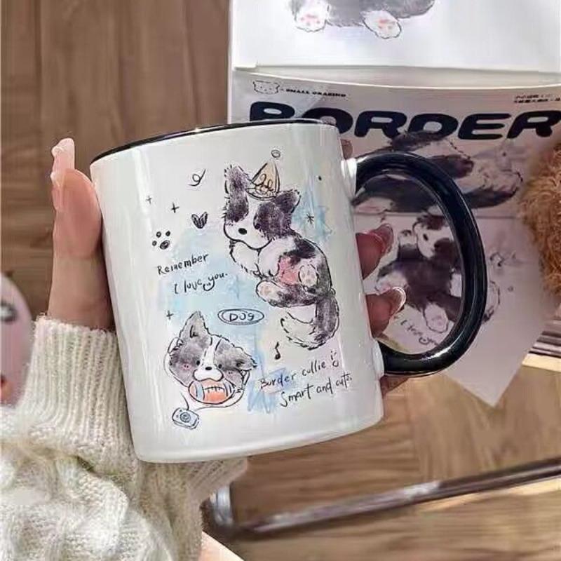 Керамические кружки с изображением собак и кошек из мультфильмов, завтрак с водой и молоком, чашка кофе, лучший друг, пара, девушка, подарок на день рождения, посуда для питья 330ml
Керамические кружки с изображением собак и кошек из мультфильмов, завтрак с водой и молоком, чашка кофе, лучший друг, пара, девушка, подарок на день рождения, посуда для питья 330ml