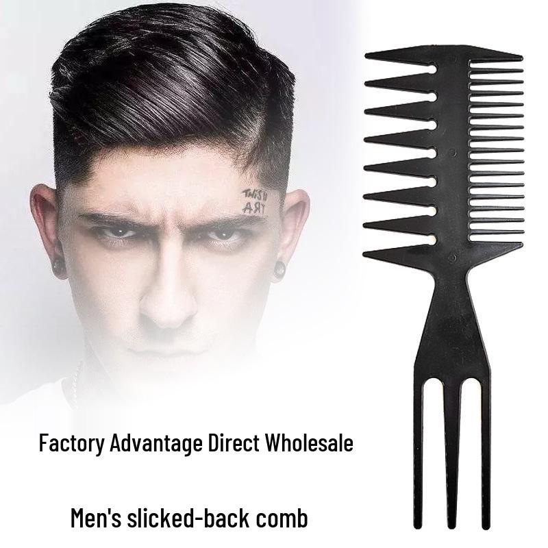 3-in-1 Hair Styling Comb Set: Three-Pronged, Fishbone, Pompadour, Wide-Tooth, Textured Plastic for Creative Hairdressing.
3-in-1 Hair Styling Comb Set: Three-Pronged, Fishbone, Pompadour, Wide-Tooth, Textured Plastic for Creative Hairdressing.