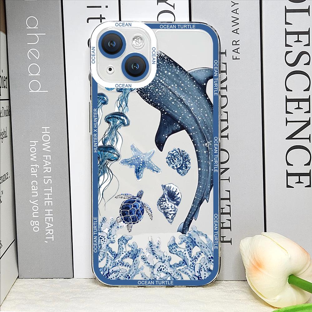Cool Ocean Turtle Phone Case for IPhone 16 11 12 13 Pro Max Mini 7 8 Plus X XS XR Sea Blue Turtle Design Soft Clear Cover Fundas iPhone XR
Cool Ocean Turtle Phone Case for IPhone 16 11 12 13 Pro Max Mini 7 8 Plus X XS XR Sea Blue Turtle Design Soft Clear Cover Fundas iPhone XR