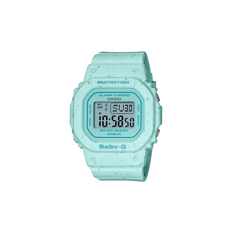 Casio BABY-G series classic small square ice cream color contrast LCD display quartz movement resin strap Japanese and Korean watch BGD-560CR-2PR зелёный
Casio BABY-G series classic small square ice cream color contrast LCD display quartz movement resin strap Japanese and Korean watch BGD-560CR-2PR зелёный