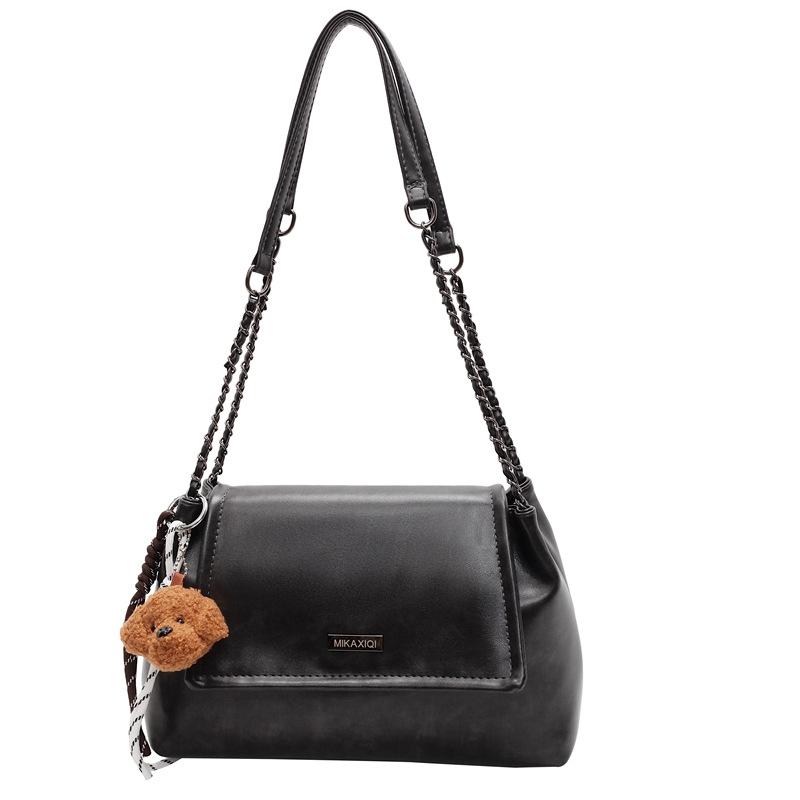 Retro bag women s large-capacity new autumn and winter versatile chain shoulder bag casual commuter tote bag Without pendant чёрный
Retro bag women s large-capacity new autumn and winter versatile chain shoulder bag casual commuter tote bag Without pendant чёрный