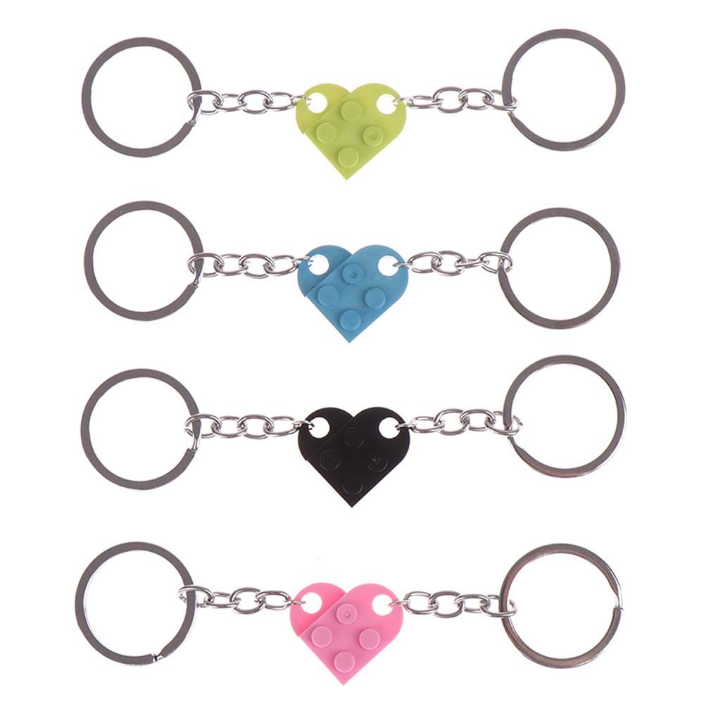 Friendship Birthday Gift Girl Boy Pendants Fashion Jewelry Key Ring Love Heart Brick Keychain
Friendship Birthday Gift Girl Boy Pendants Fashion Jewelry Key Ring Love Heart Brick Keychain