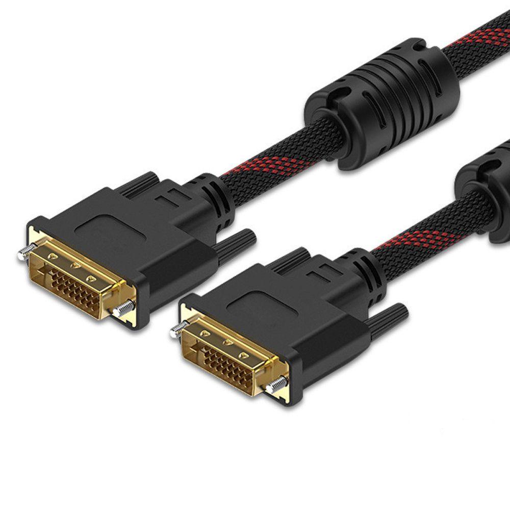 Plug Connect Wire HDTV DVI to DVI Cable Adapter DVI Cable DVI to DVI Extension Cable Male-Male 1.5m
Plug Connect Wire HDTV DVI to DVI Cable Adapter DVI Cable DVI to DVI Extension Cable Male-Male 1.5m