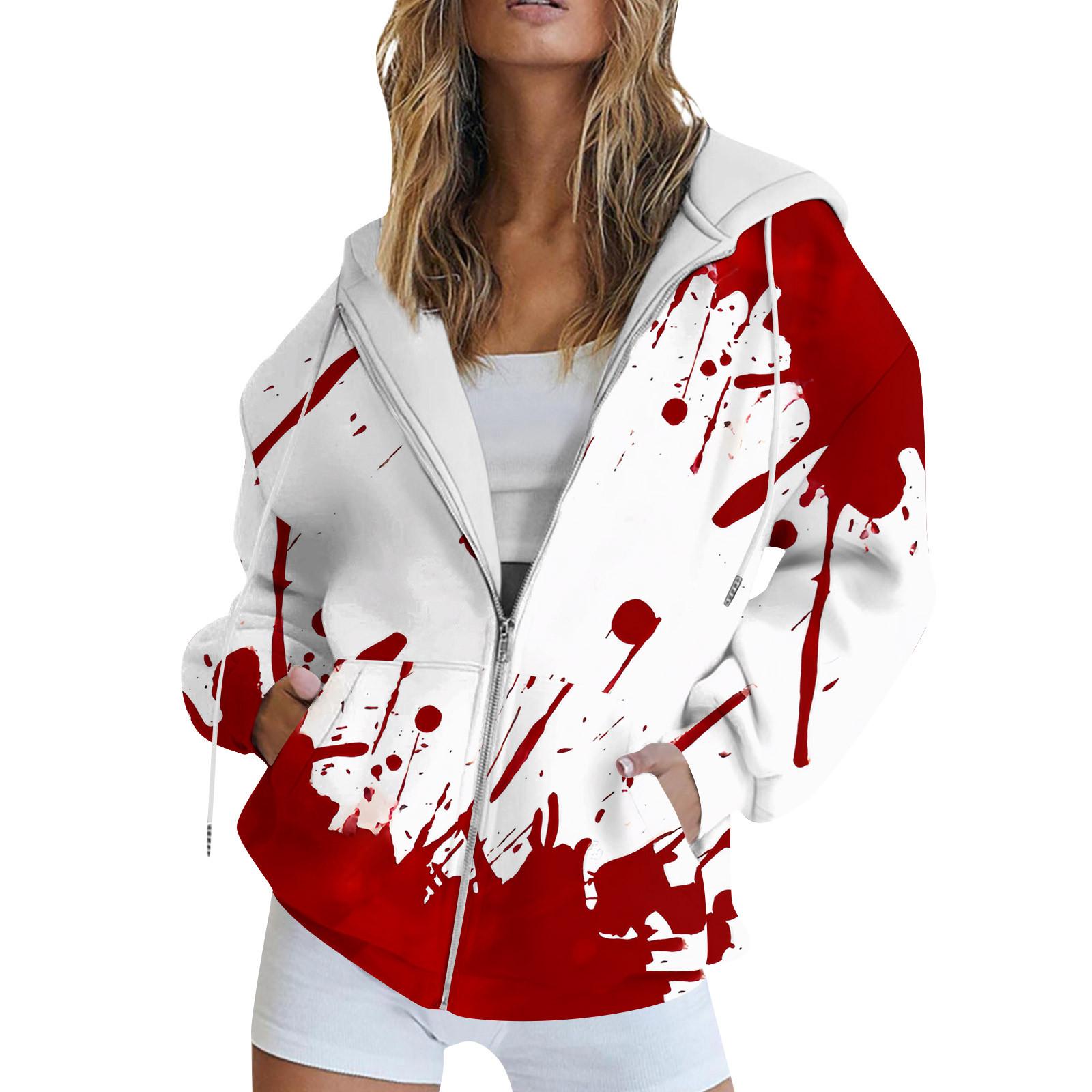 Женская толстовка с длинным рукавом и принтом, куртка с длинными рукавами и карманами, на молнии, пальто с капюшоном XL красный
Женская толстовка с длинным рукавом и принтом, куртка с длинными рукавами и карманами, на молнии, пальто с капюшоном XL красный