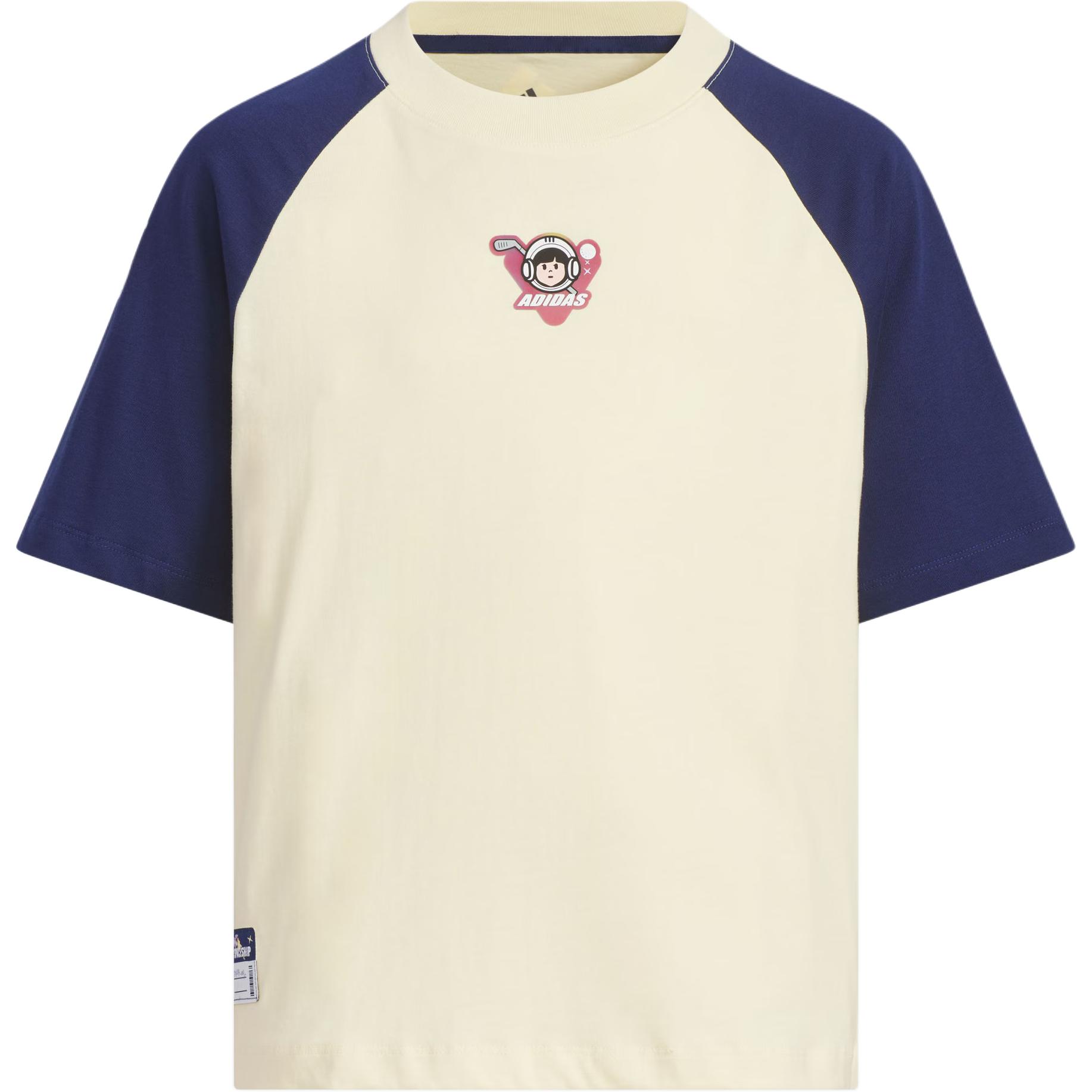 Adidas T Shirt Warm Vanilla/Dark Blue Kids JM7987 128
Adidas T Shirt Warm Vanilla/Dark Blue Kids JM7987 128