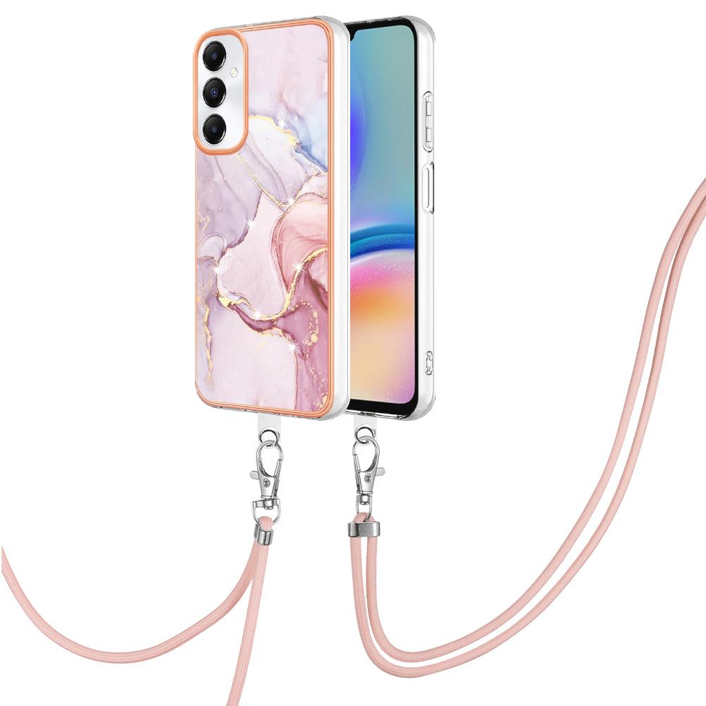 For Samsung Galaxy A05s 4G Case with Shoulder Strap IMD IML Flower Pattern TPU Back Cover Green 003
For Samsung Galaxy A05s 4G Case with Shoulder Strap IMD IML Flower Pattern TPU Back Cover Green 003