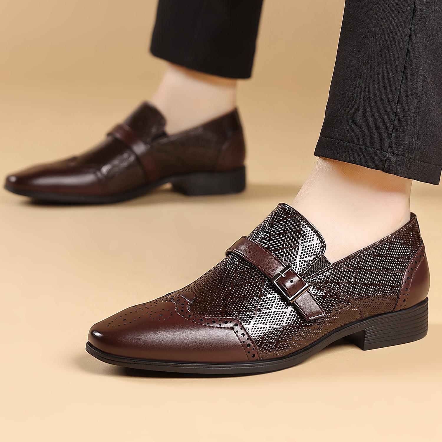 Aofu Footwear 4007 20211215 batch, new men s business leather shoes buckle square head foot cover leather shoes men 48 бордовий
Aofu Footwear 4007 20211215 batch, new men s business leather shoes buckle square head foot cover leather shoes men 48 бордовий