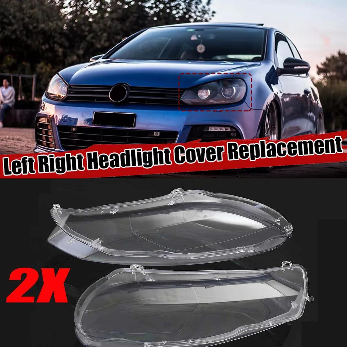 For VW Golf 6 MK6 GTI R 2010 2011 2012 2014 1Pair Front Headlight Lens Covers Left+Right Car Headlamp Shell
For VW Golf 6 MK6 GTI R 2010 2011 2012 2014 1Pair Front Headlight Lens Covers Left+Right Car Headlamp Shell