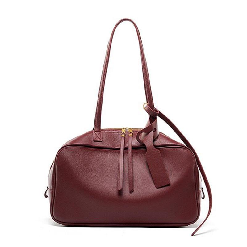 women s genuine leather shoulder bags fashiable luxurious designer style large capacity casual shopping 2026 new bowling bag 32x11x12cm бордовый
women s genuine leather shoulder bags fashiable luxurious designer style large capacity casual shopping 2026 new bowling bag 32x11x12cm бордовый