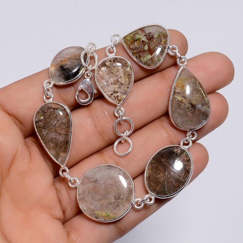 Beautiful Top Grade Qualite 100% Natural Garden Rutile Quartz Ethnic Style Handmade Jewelry 925 Steling Silver Plated Bracelet 8-9 WSJ-5235 8-9
Beautiful Top Grade Qualite 100% Natural Garden Rutile Quartz Ethnic Style Handmade Jewelry 925 Steling Silver Plated Bracelet 8-9 WSJ-5235 8-9