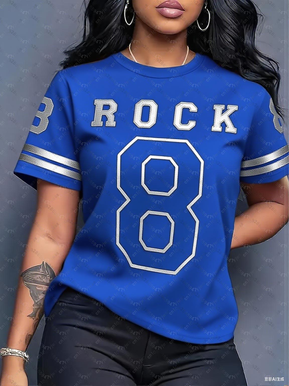 Fashionable printed crew neck short-sleeved T-shirt, summer patterned sweatshirt, plus size loose sports T-shirt 5XL
Fashionable printed crew neck short-sleeved T-shirt, summer patterned sweatshirt, plus size loose sports T-shirt 5XL