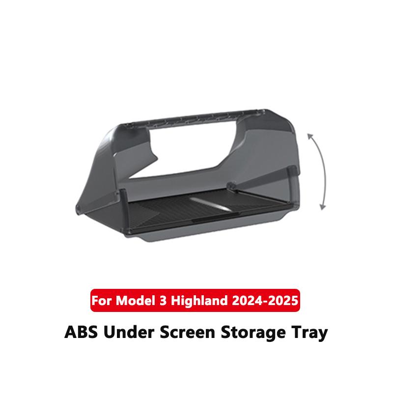 For Tesla Model Y Juniper/Model 3 Highland Under Screen Storage Box Hidden ABS Center Console Organizer Car Interior Accessories
For Tesla Model Y Juniper/Model 3 Highland Under Screen Storage Box Hidden ABS Center Console Organizer Car Interior Accessories