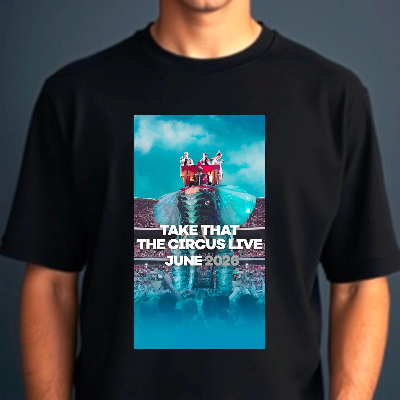 Take That The Circus Live Summer 2026 Music Merch Concert Fan Inspired T-Shirt L
Take That The Circus Live Summer 2026 Music Merch Concert Fan Inspired T-Shirt L