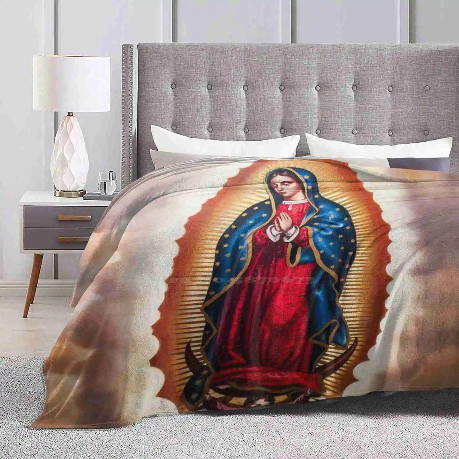 Guadalupe Virgin Mary Virgen De Guadalupe Creative Design Зручна тепла фланелева ковдра Католицька Мати Діва Марія Релігія 75x100cm (30x40inch)
Guadalupe Virgin Mary Virgen De Guadalupe Creative Design Зручна тепла фланелева ковдра Католицька Мати Діва Марія Релігія 75x100cm (30x40inch)