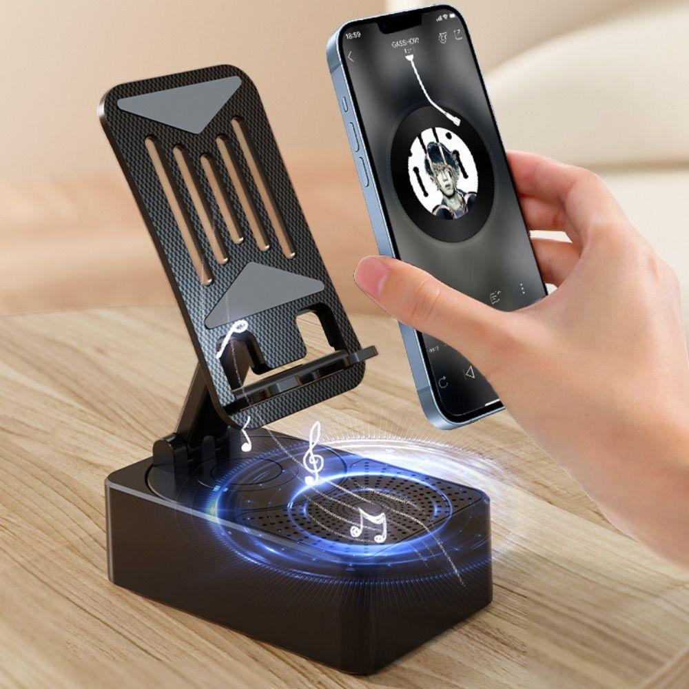Складная подставка для телефона с Bluetooth-динамиком, беспроводной держатель для телефона с динамиком, поддержка просмотра телевизора 2 in 1
Складная подставка для телефона с Bluetooth-динамиком, беспроводной держатель для телефона с динамиком, поддержка просмотра телевизора 2 in 1