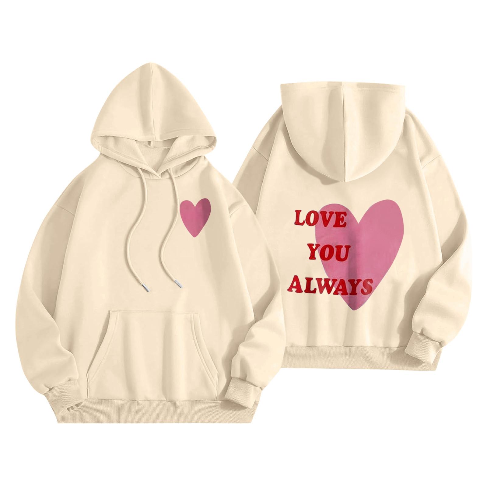 Толстовки для девочек-подростков с длинным рукавом и принтом букв, повседневные графические толстовки с капюшоном, пуловер с завязками, симпатичная толстовка большого размера XL бежевый
Толстовки для девочек-подростков с длинным рукавом и принтом букв, повседневные графические толстовки с капюшоном, пуловер с завязками, симпатичная толстовка большого размера XL бежевый