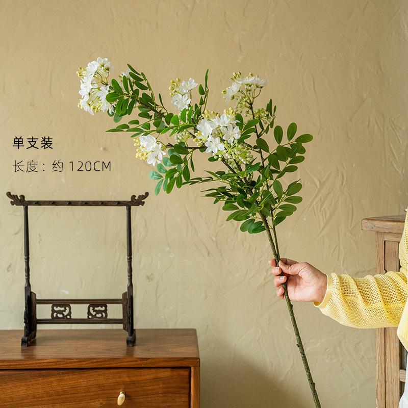Simulation locust flower stamen landscaping fake flower purple powder home wall soft decoration celebration білий
Simulation locust flower stamen landscaping fake flower purple powder home wall soft decoration celebration білий